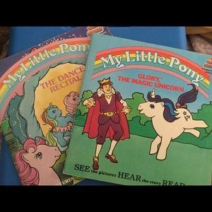 2 Mlp my little pony 80s books